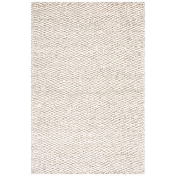 Almus Solid Color Handmade Tufted Wool Area Rug in Beige/Ivory Beachcrest Home Rug Size: Rectangle 2' x 3'
