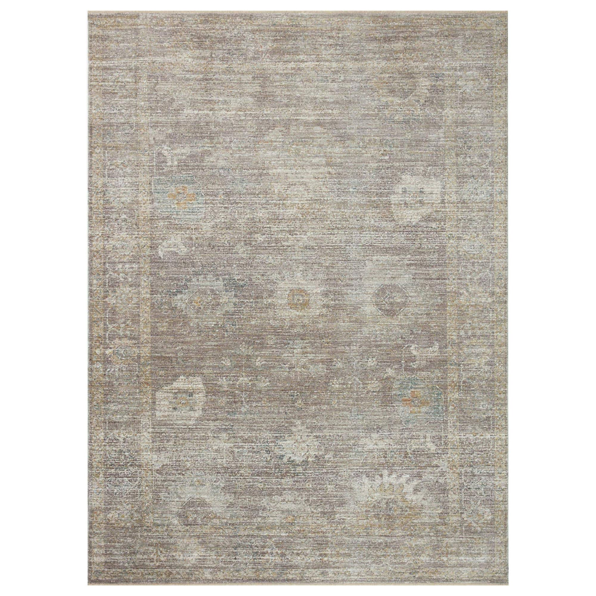 Magnolia Home by Joanna Gaines x Loloi 5'3" 7'6" Stone/Natural Millie MIE - 05 Area Rug