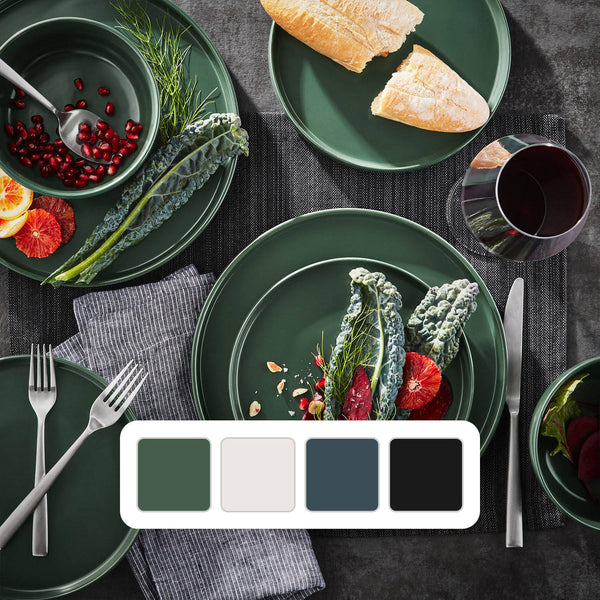 24pc Dinnerware Set Member's Mark (Green)
