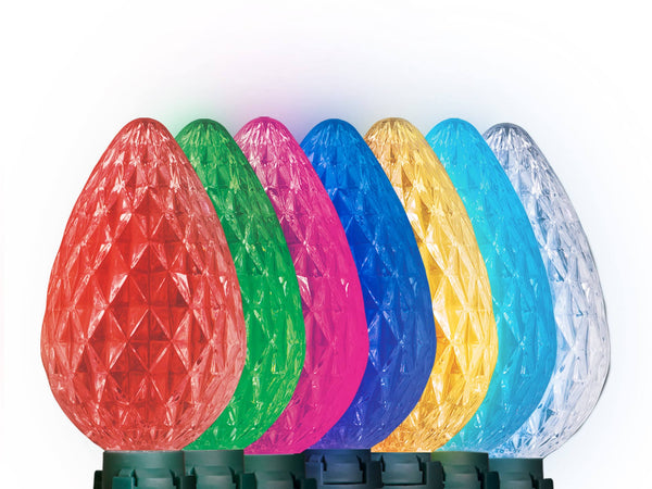 GE Color Effects 8 - Marker Color Changing Light Bulb Christmas Pathway Markers 73062LO