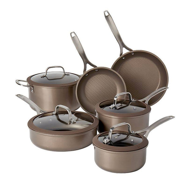 Food Network 10 - pc. Textured Titanium Nonstick Cookware Set, 10pc