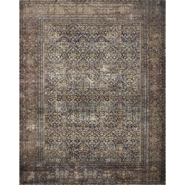Amber Lewis x Loloi Morgan MOG - 03 8'3" x 11'3" Area Rug - Denim