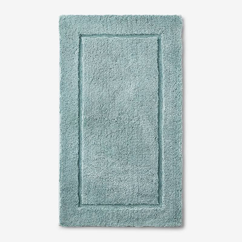 Legends Hotel Regal Cotton Bath Rug - Spa Green Size 17x24 - The Company Store