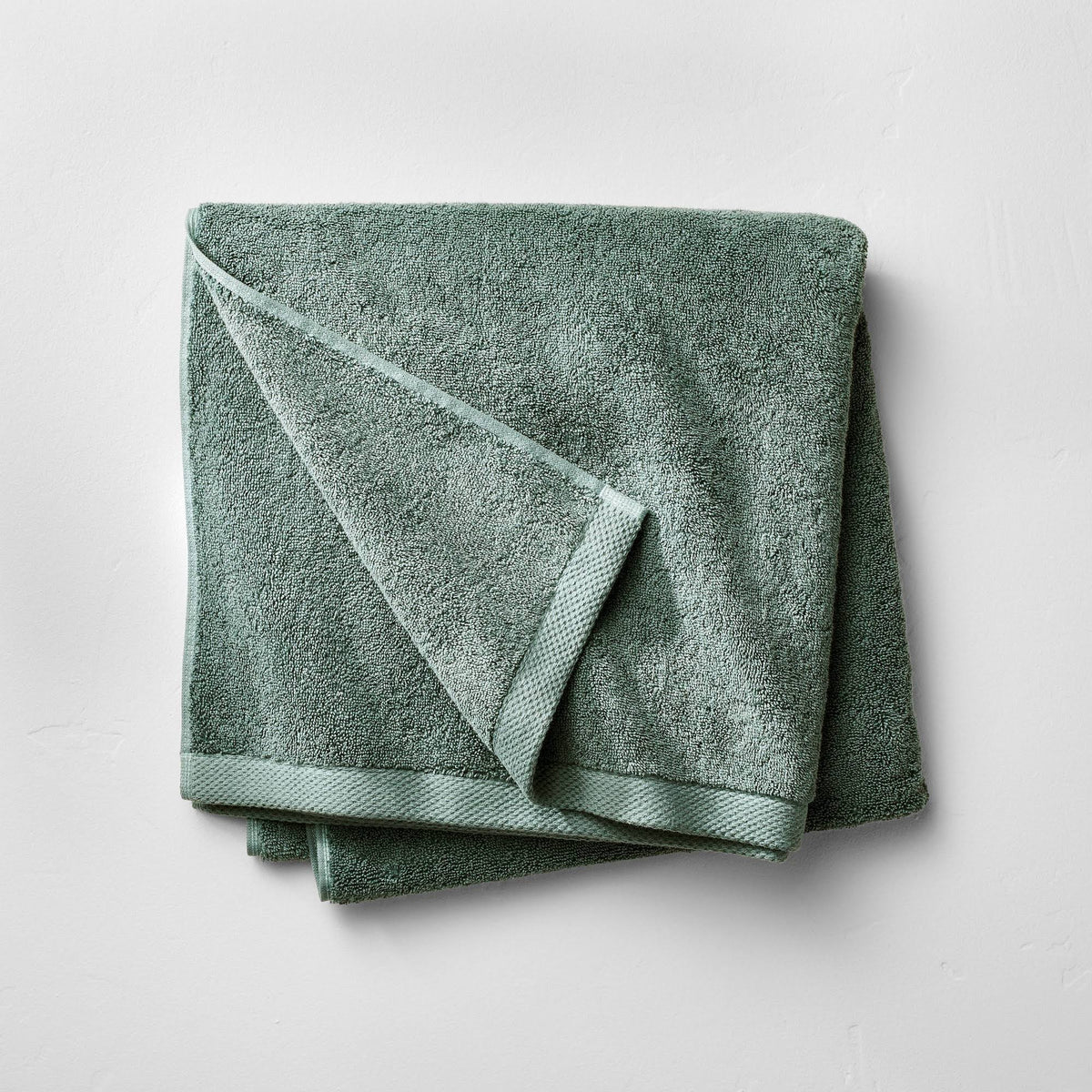 Organic Bath Towel Dark Teal Blue - Casaluna