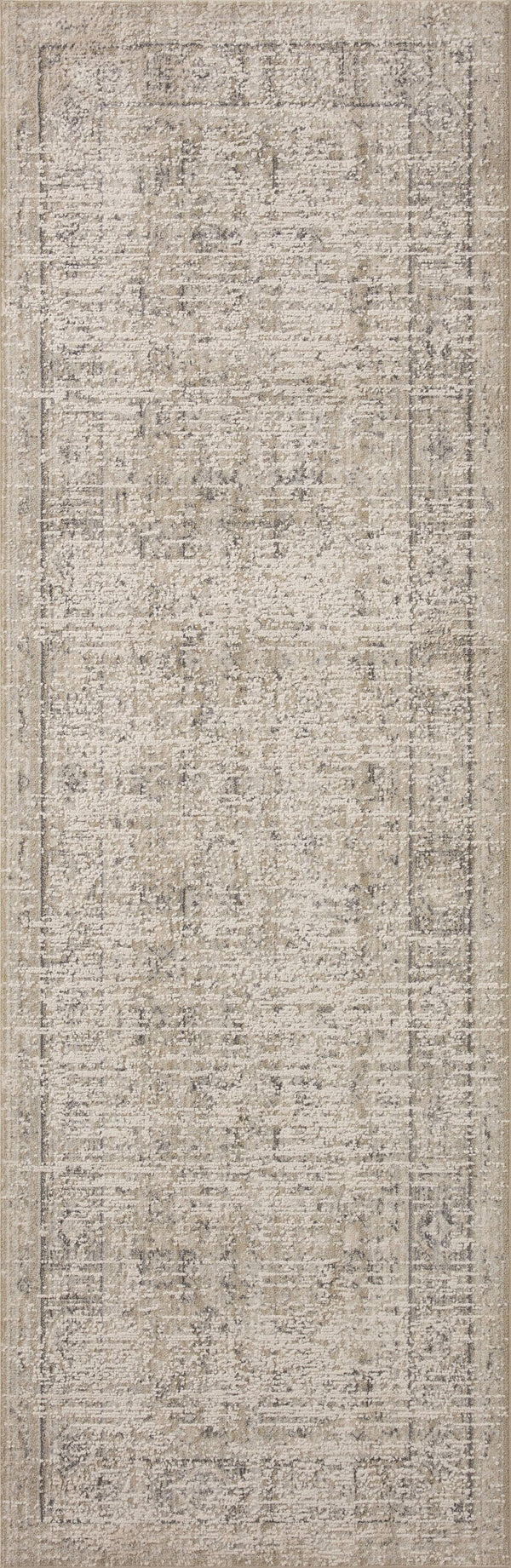 Amber Lewis x Loloi 2'7" 12'0" Taupe/Dove Alie ALE - 03 Runner Area Rug