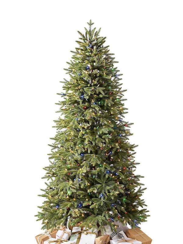 Balsam Hill Silverado Slim Artificial Christmas Tree - LED Color Clear - Size 9 ft