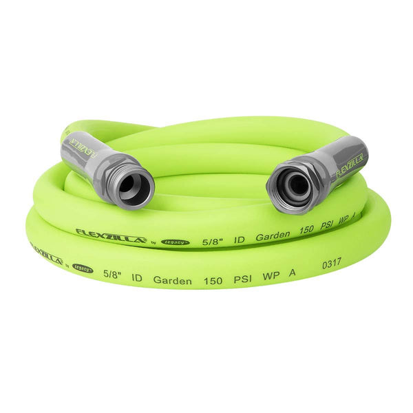 Flexzilla Garden Lead - In Hose 5/8 in. x 10 ft, Heavy Duty, Lightweight, Drinking Water Safe, ZillaGreen - HFZG510YW - E