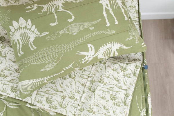 Fossil Print Kids Zipper Bedding - Beddy's Toddler