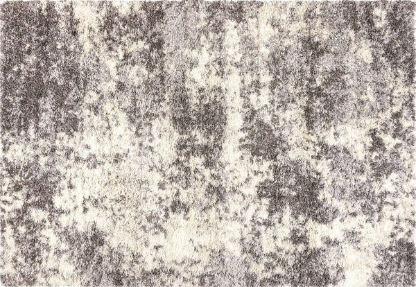 Gertmenian Anjou 5 x 7 Patmos Gray Indoor Abstract Area Rug - 17961
