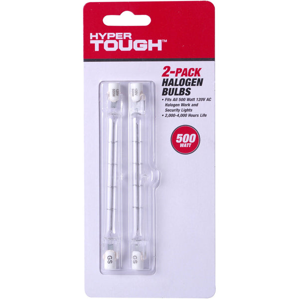 Hyper Tough 2 - Pack Halogen Bulbs 500 Watt 8509