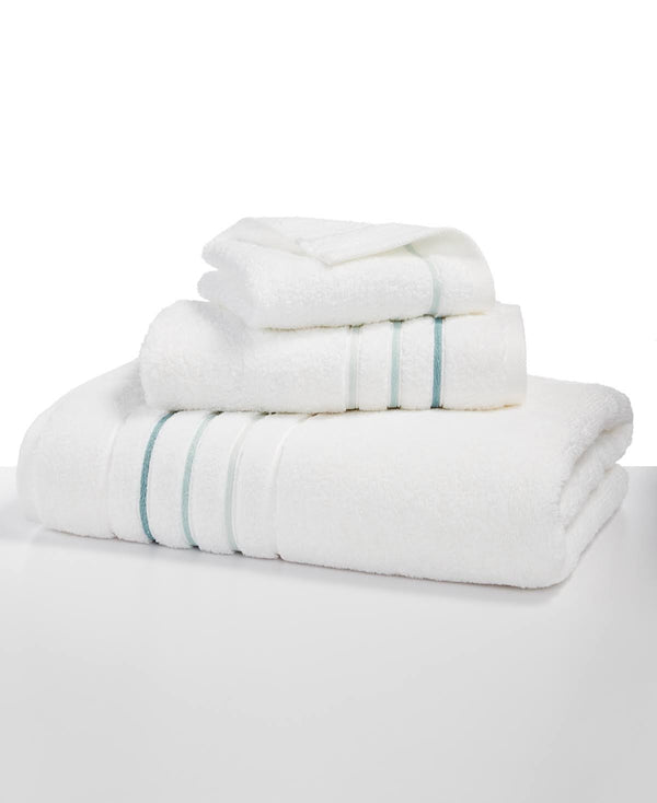 Hotel Collection Ultimate Borderline 30" x 56" Bath Towel, Created for Macy's - Green