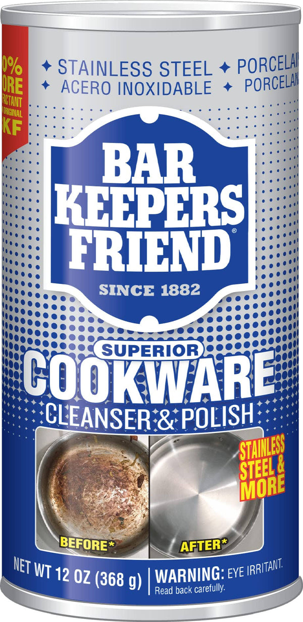 Bar Keepers Friend Superior Cookware Cleanser & Polish - 12 - Ounces - 1 - Unit