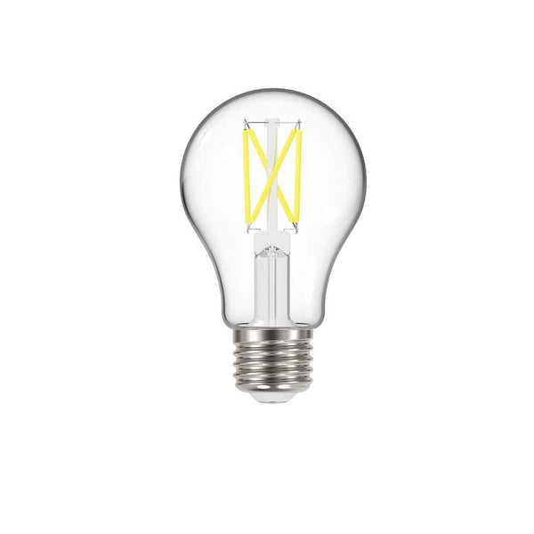 Ecosmart 60 - Watt Equivalent A19 Dimmable Clear Glass Filament LED Light Bulb Soft White (4 - Pack)