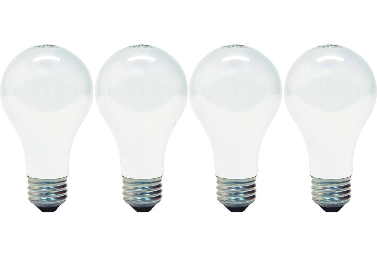 GE Lighting 66246 Soft White 29 - Watt 430 - Lumen Light Bulb 4 - Pack