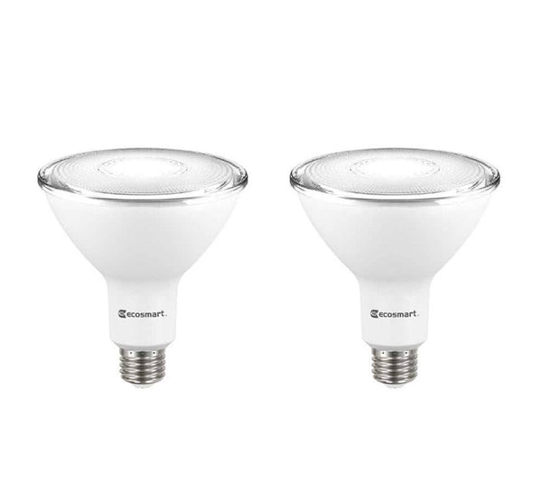 Ecosmart 120 - Watt Equivalent PAR38 Dimmable Energy Star Flood LED Light Bulb Bright White (2 - Pack)