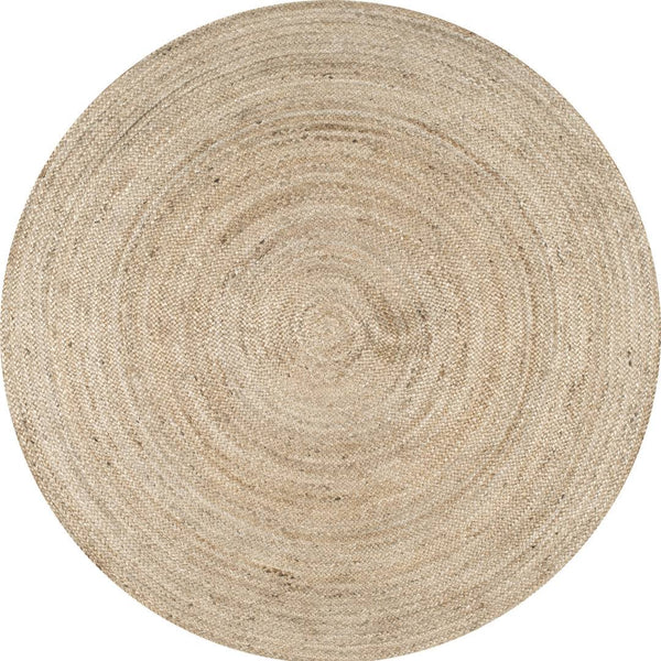 Hand Braided Jute/Sisal Area Rug AllModern Rug Size: Round 4