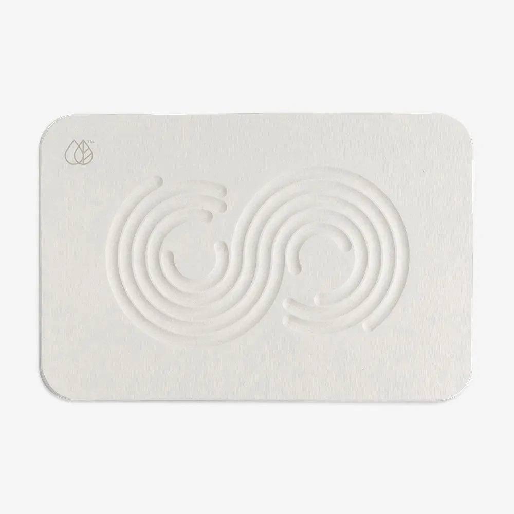 Dorai Home Bath Stone ÿ Luxury Diatomite Stone Bath Mat ÿ Instantly Removes Water ÿ Non - Slip Surface ÿ Modern and Stylish Design ÿ Zen Sandstone