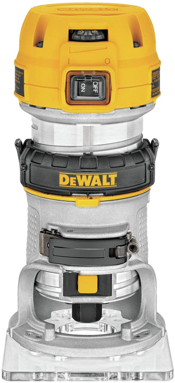 DeWalt Router Fixed Base Variable Speed 1 - 1/4 - hp Max Torque (dwp611)