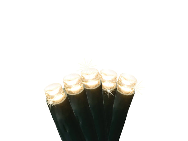 GE Random Sparkle 150 - Count 43.4 - ft Sparkling Clear LED Plug - In Christmas String Lights - 93983LO