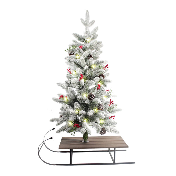 Holiday Living 48 - in Lighted Sleigh Electrical Outlet Christmas Decor