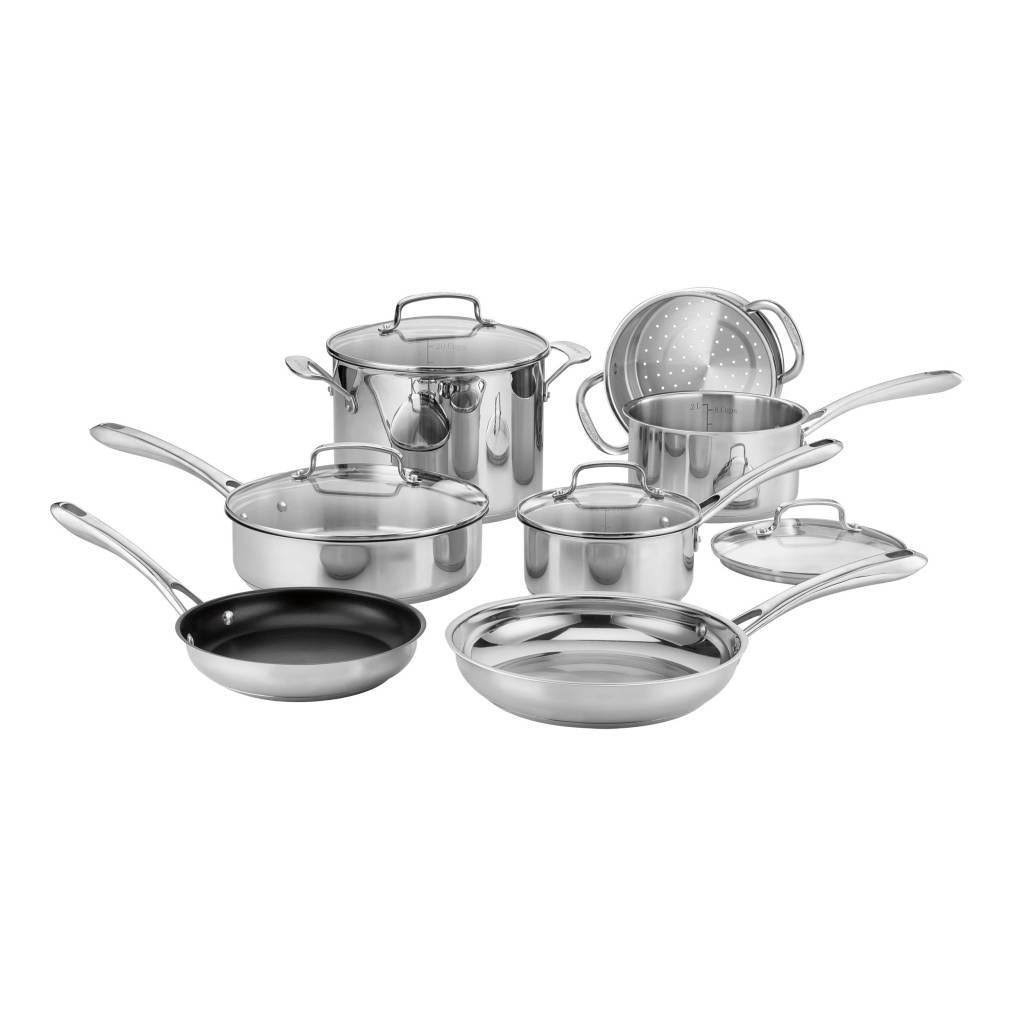Cuisinart Classic 11pc Stainless Steel Cookware Set - 83 - 11N