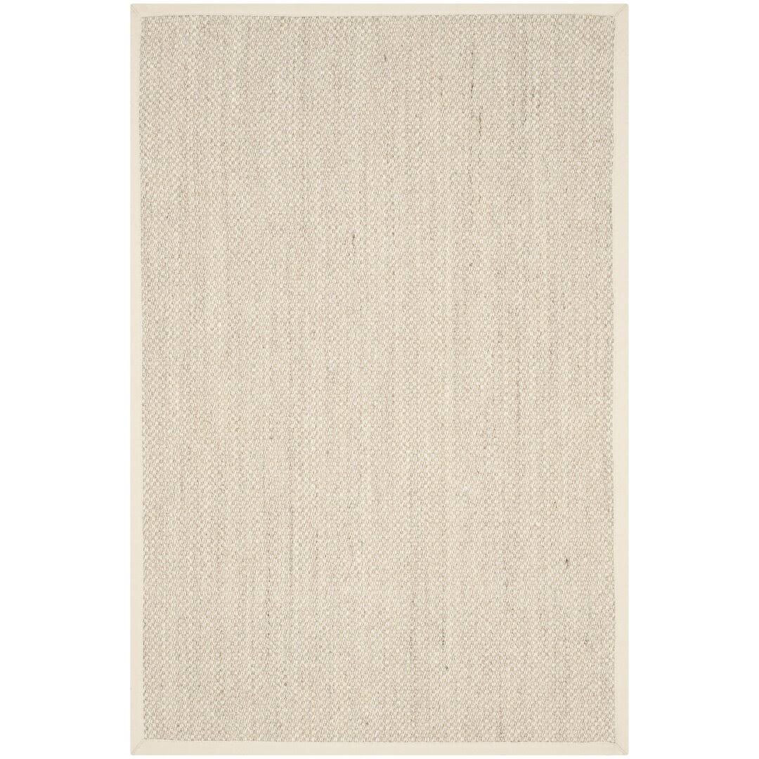 Tallowick Sisal Marble/Beige Area Rug Beachcrest Home Rug Size: Rectangle 5' x 8'