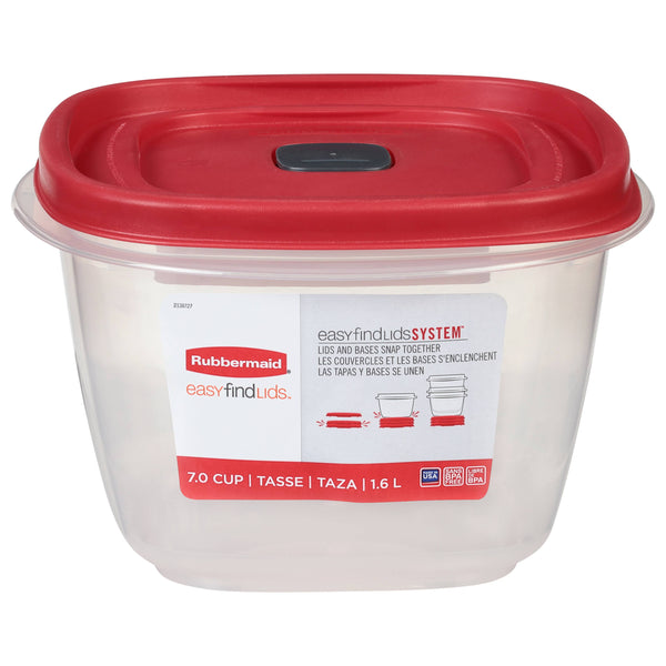7 Cup Food Storage Container Rubbermaid