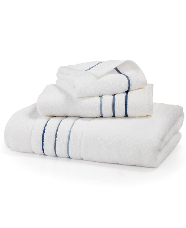 Hotel Collection Ultimate Borderline Bath Towel 30 x 56 Blue Midnight