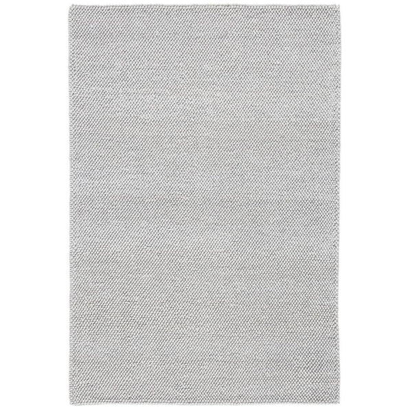 Almus Handmade Tufted Wool Silver Area Rug Beachcrest Home Rug Size: Rectangle 6' x 9'