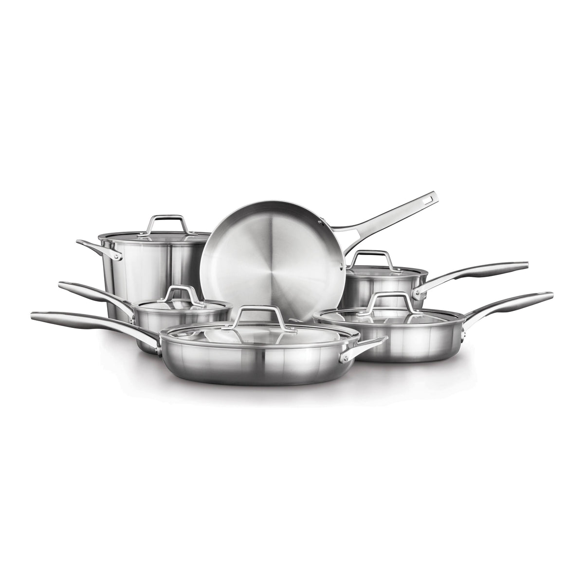 Calphalon Premier 11 - Piece Stainless Steel Cookware Set
