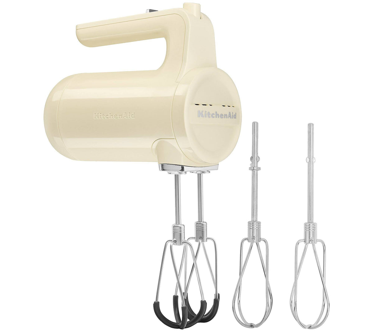 KitchenAid Cordless 7 - Speed Hand Mixer w/FlexEdge Beaters, Almond Cream