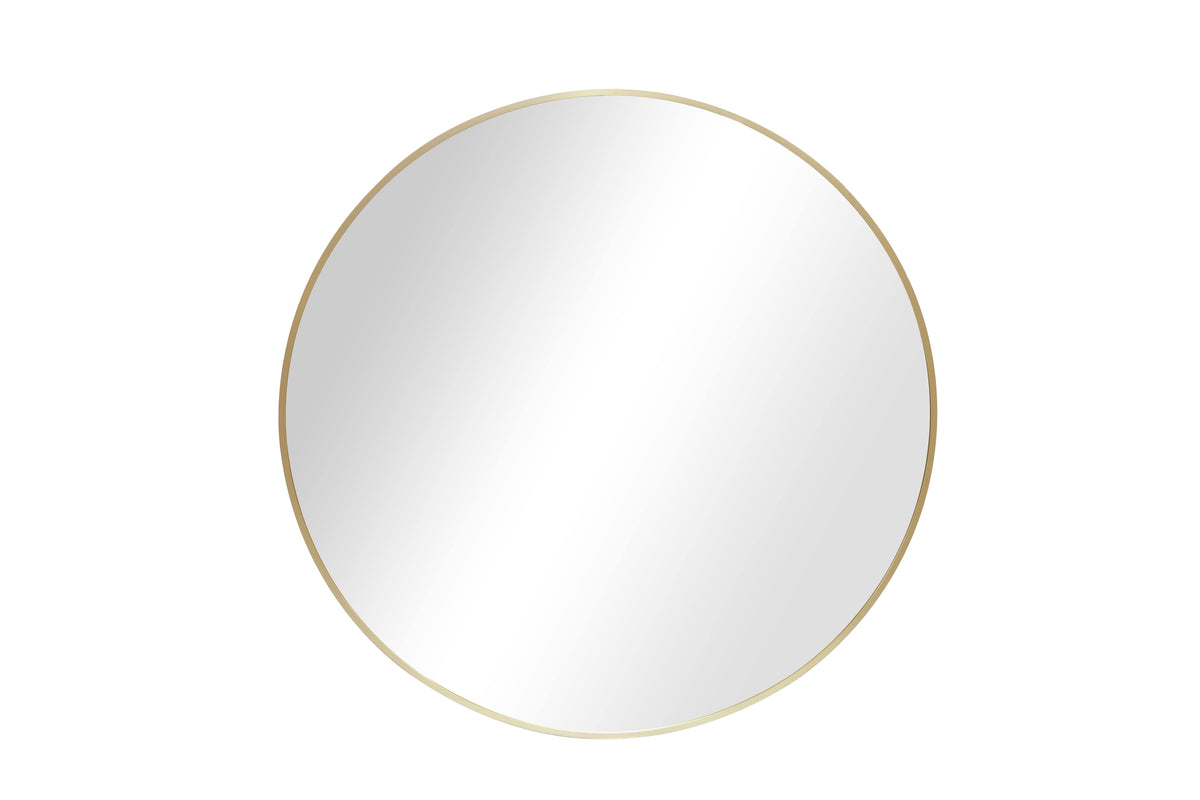 Better Homes & Gardens Round Wall Mirror - Gold - 28 in