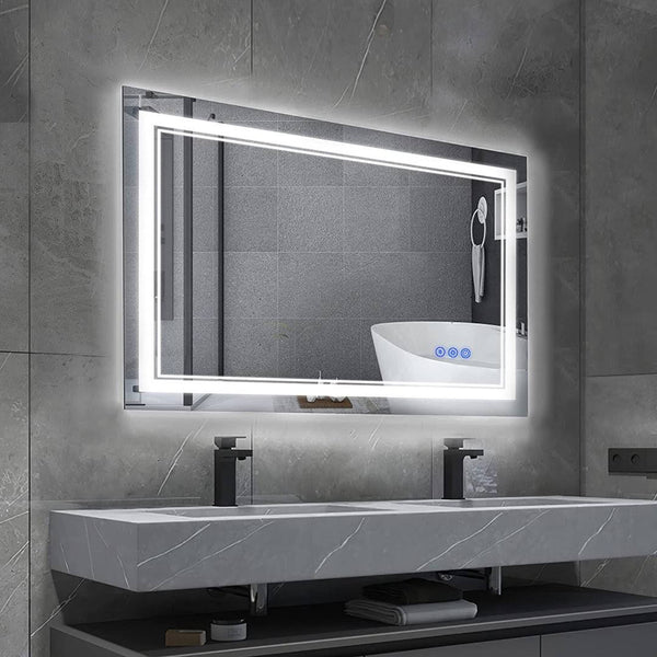 Hedwige Timing Function LED Anti - Fog Bathroom / Vanity Mirror Brayden Studio Size: 24" x 32"