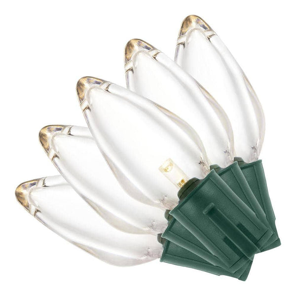 Home Accents Holiday 50 ft 50 - Light LED C9 Warm White Super Bright String Light