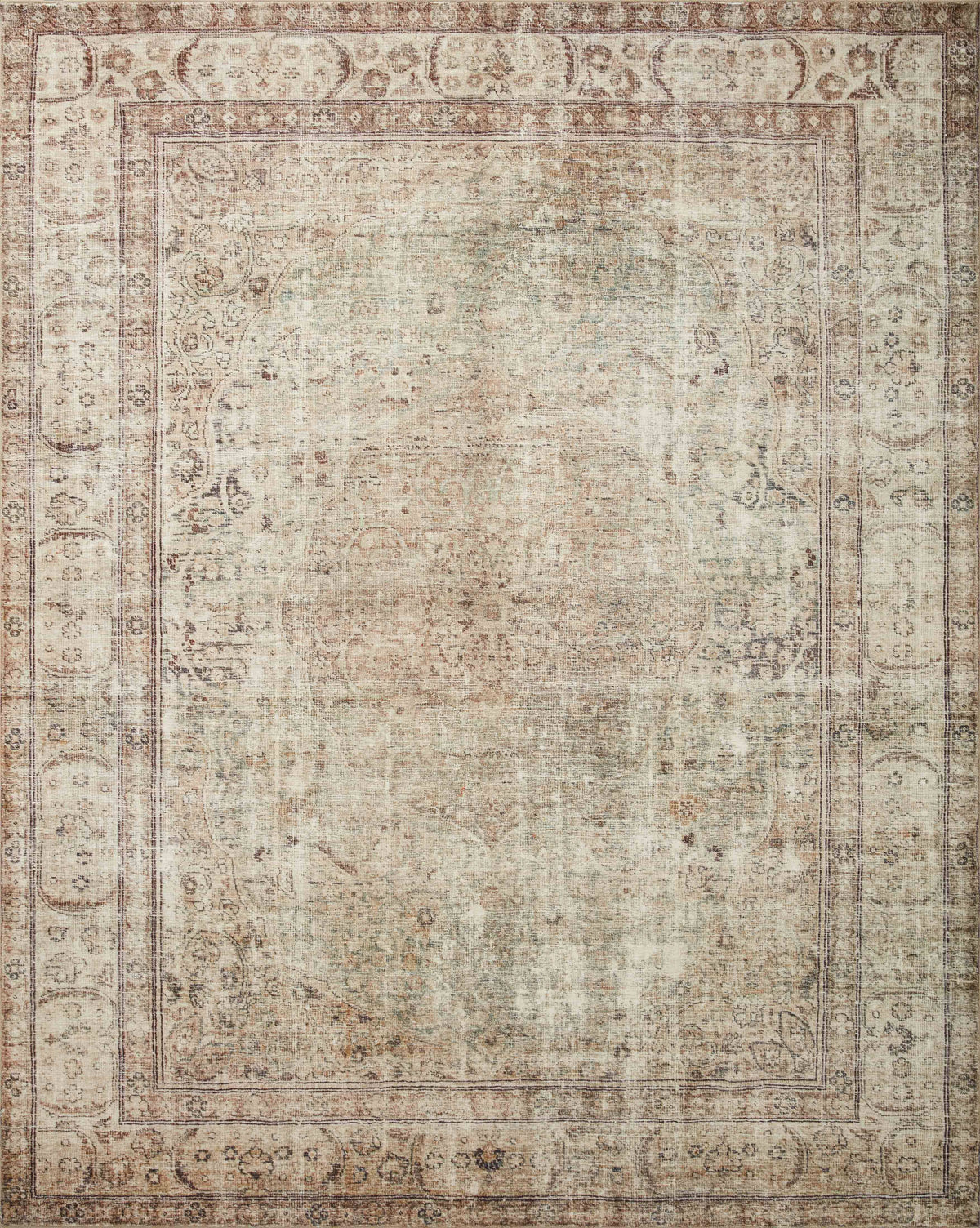 Loloi II Margot MAT - 01 Antique Sage Rug - 8 ft 6 in x 11 ft 6 in