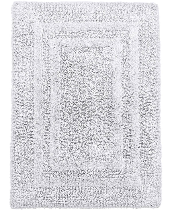 Hotel Collection Cotton Reversible 18" x 25" Bath Rug - White