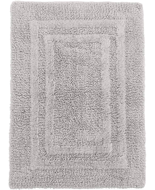 Hotel Collection Cotton Reversible 21" x 33" Bath Rug - Mercury