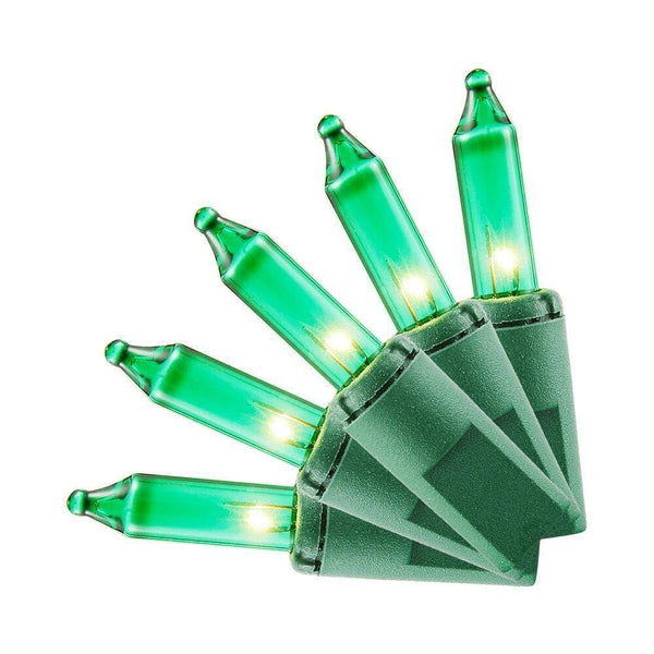 Home Accents Holiday 100 - Light Green Mini Light Set