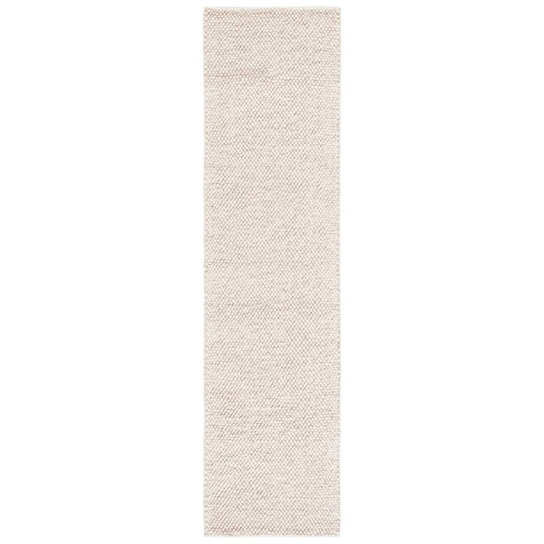 Almus Solid Color Handmade Tufted Wool Area Rug in Beige/Ivory Beachcrest Home Rug Size: Runner 2'3'' x 7'