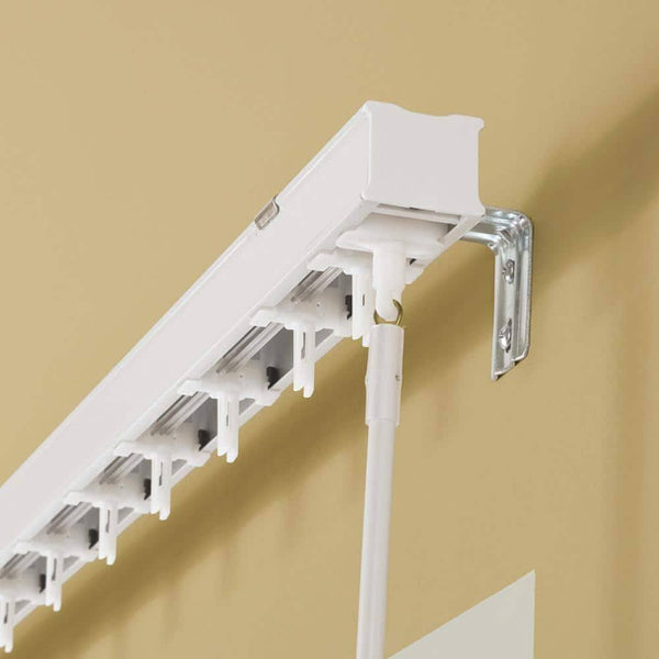 Hampton Bay White Vertical Blind Head Rail for Sliding Door or Window - 101 in. W