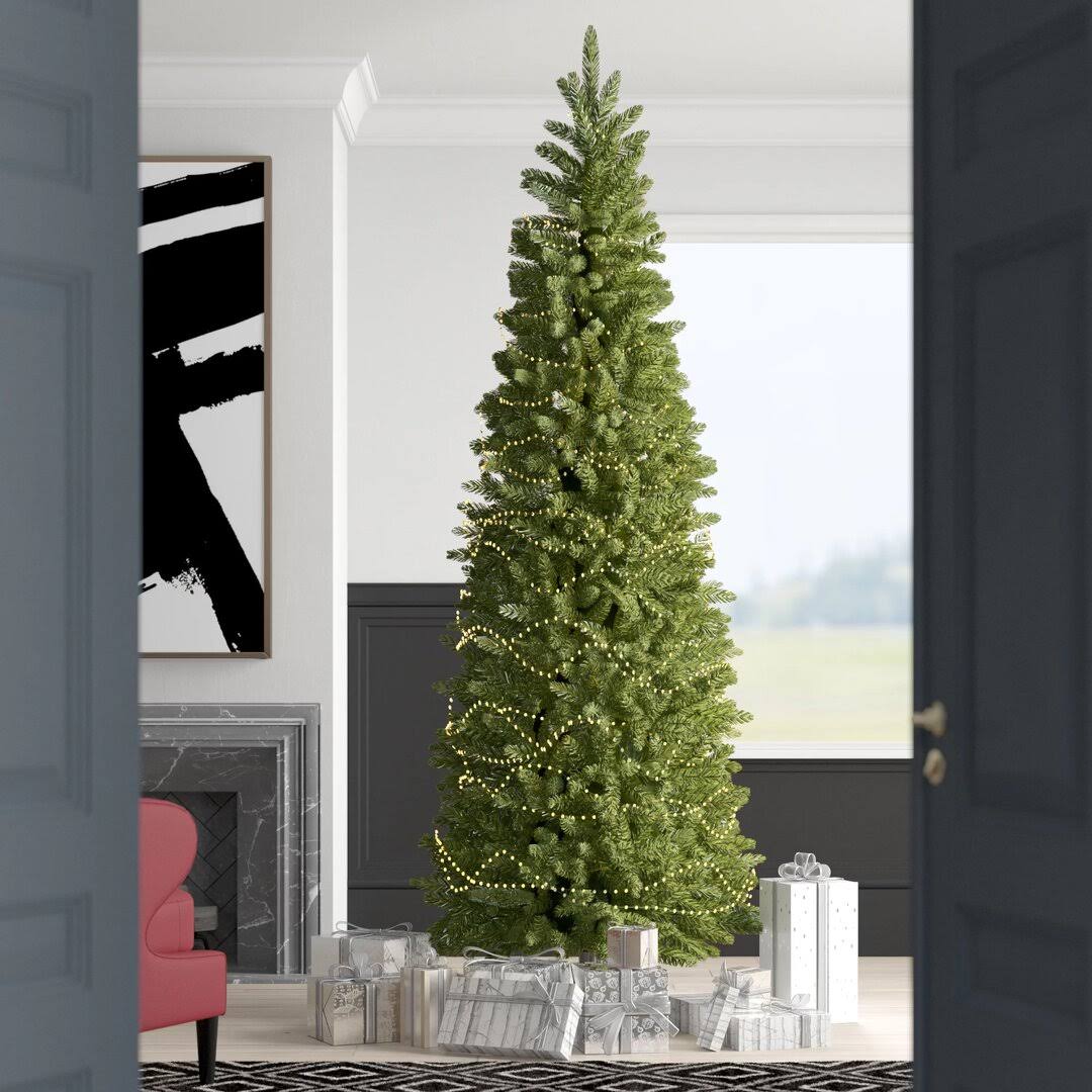 Kingswood Fir Slender Green Christmas Tree Andover Mills Size: 6.5' H